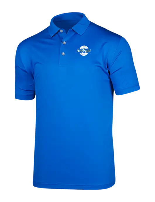 Callaway Vibrant Royal Blue Ventilated Polo w/AerSale Logo