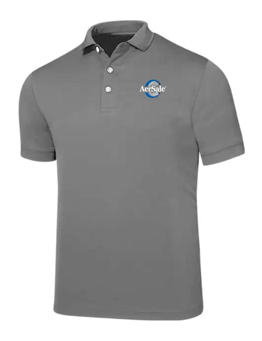 Callaway Ottoman Medium Grey Polo w/AerSale Logo