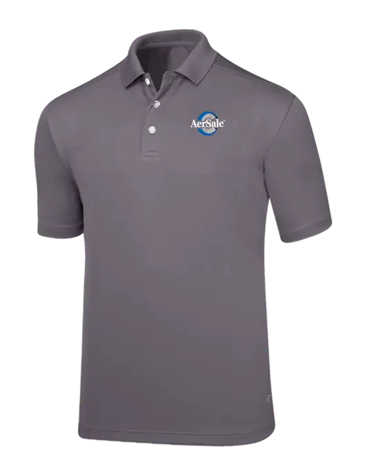 Callaway Core Medium Grey Performance Polo w/AerSale Logo