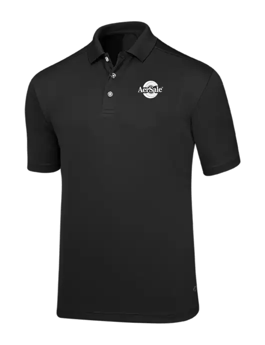 Callaway Core Black Performance Polo w/AerSale Logo