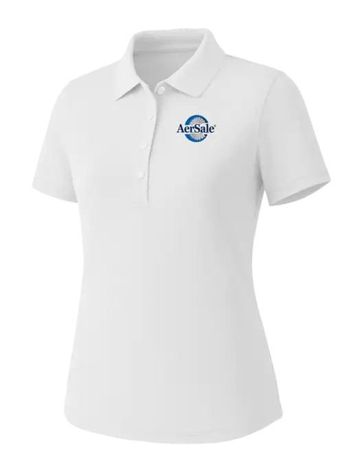 Callaway Womens Core Bright White Performance Polo w/AerSale Logo