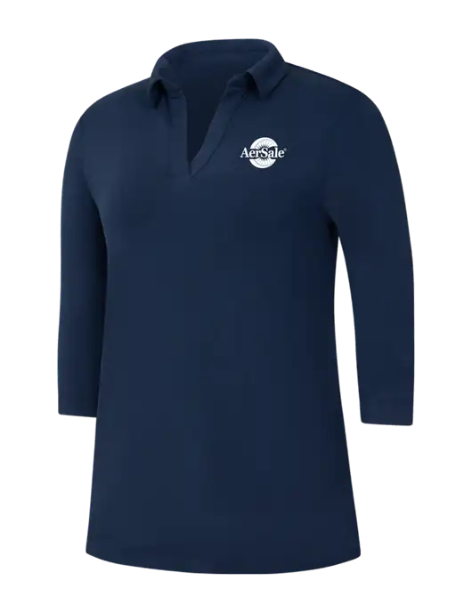 Navy Womens Luxe Knit Tunic w/AerSale Logo