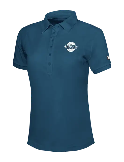 OGIO Womens Light Navy Jewel Polo w/AerSale Logo