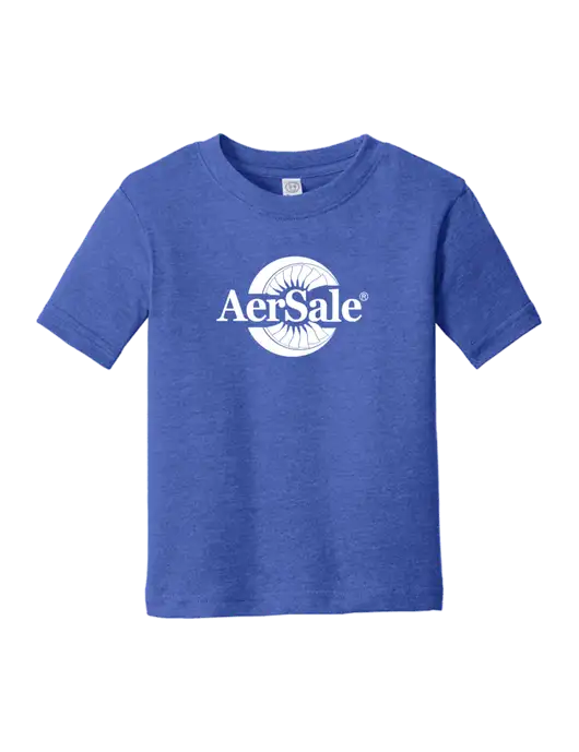 Rabbit Skins Vintage Royal Toddler Fine Jersey Tee w/AerSale Logo