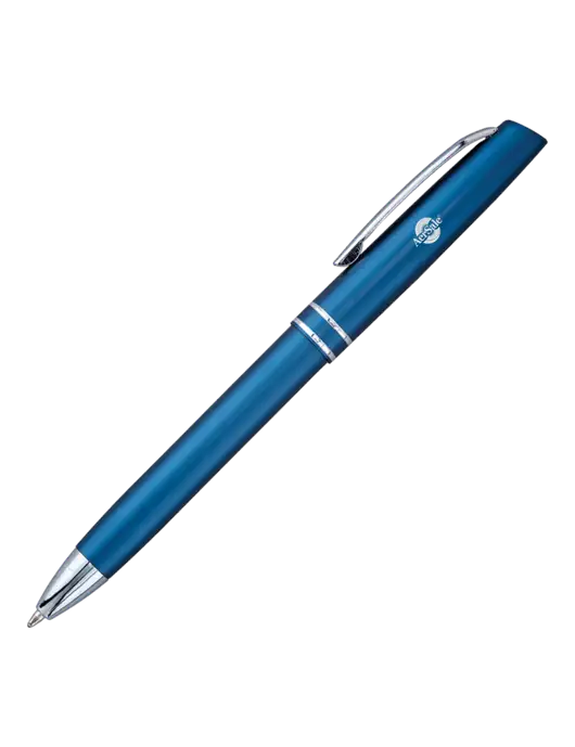 Blue Anguilla Black Ink Pen w/AerSale Logo