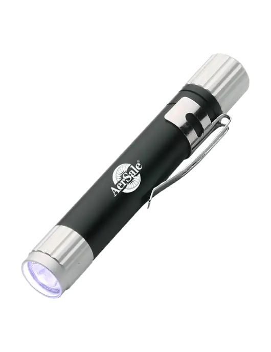 Black Aluminum LED Penlight w/AerSale Logo