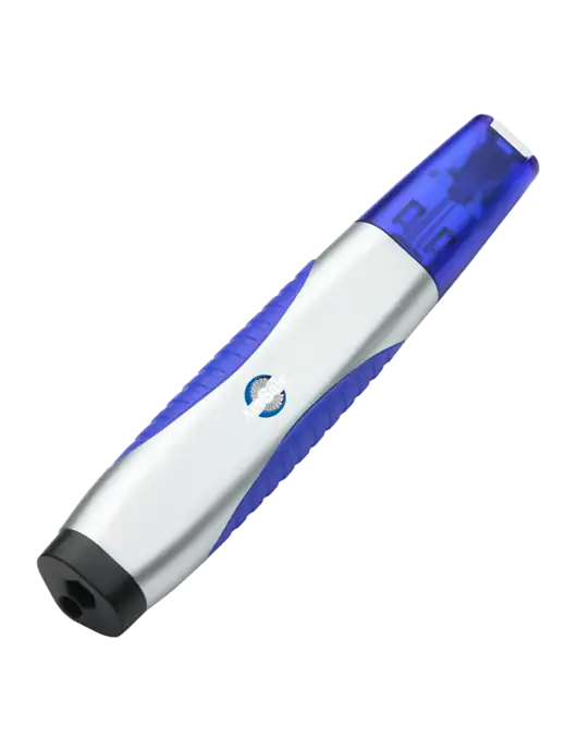 Silver/Blue Level Light Screwdriver Pen w/AerSale Logo