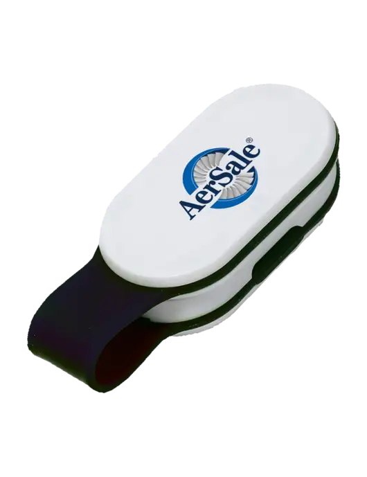 Magna Clip Black Personal Safety Light w/AerSale Logo