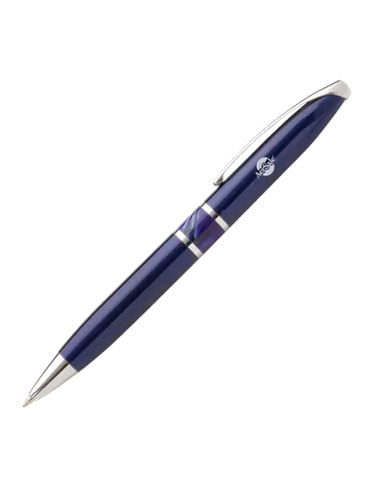 Illusion Navy Pen - Black Ink w/AerSale Logo