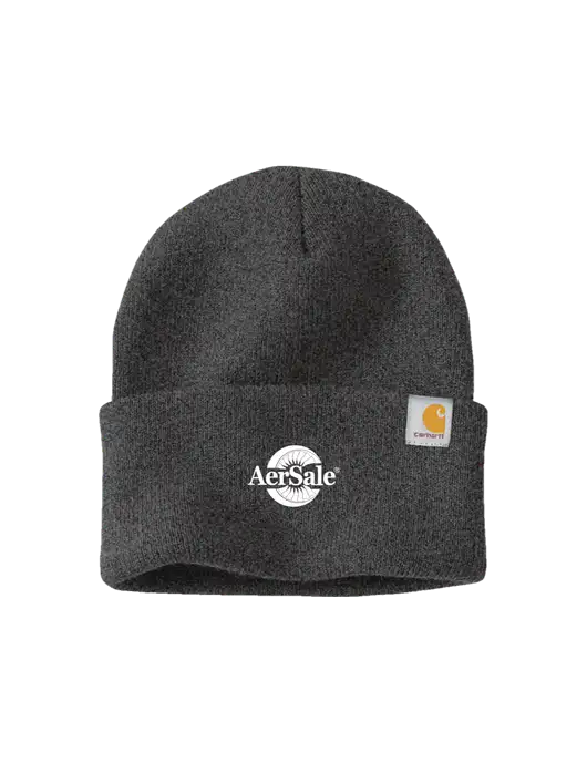 Carhartt Dark Grey Watch Cap 2.0 w/AerSale Logo