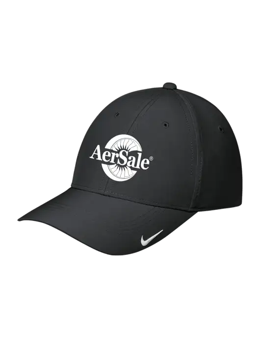 Nike Black Dri-FIT Legacy Cap w/AerSale Logo
