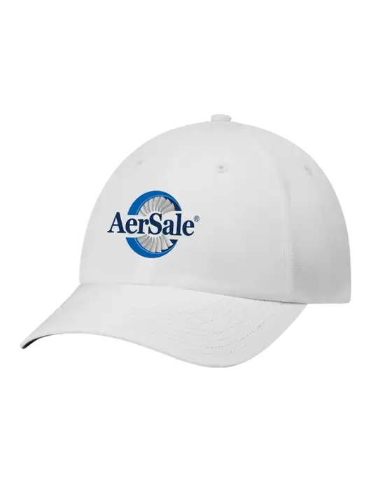 Richardson Relaxed Performance Lite White Cap w/AerSale Logo